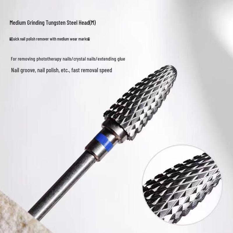 Tungsten Steel Diamond Sand Nail Grinding Tool for Dead Skin and Nail Removal
