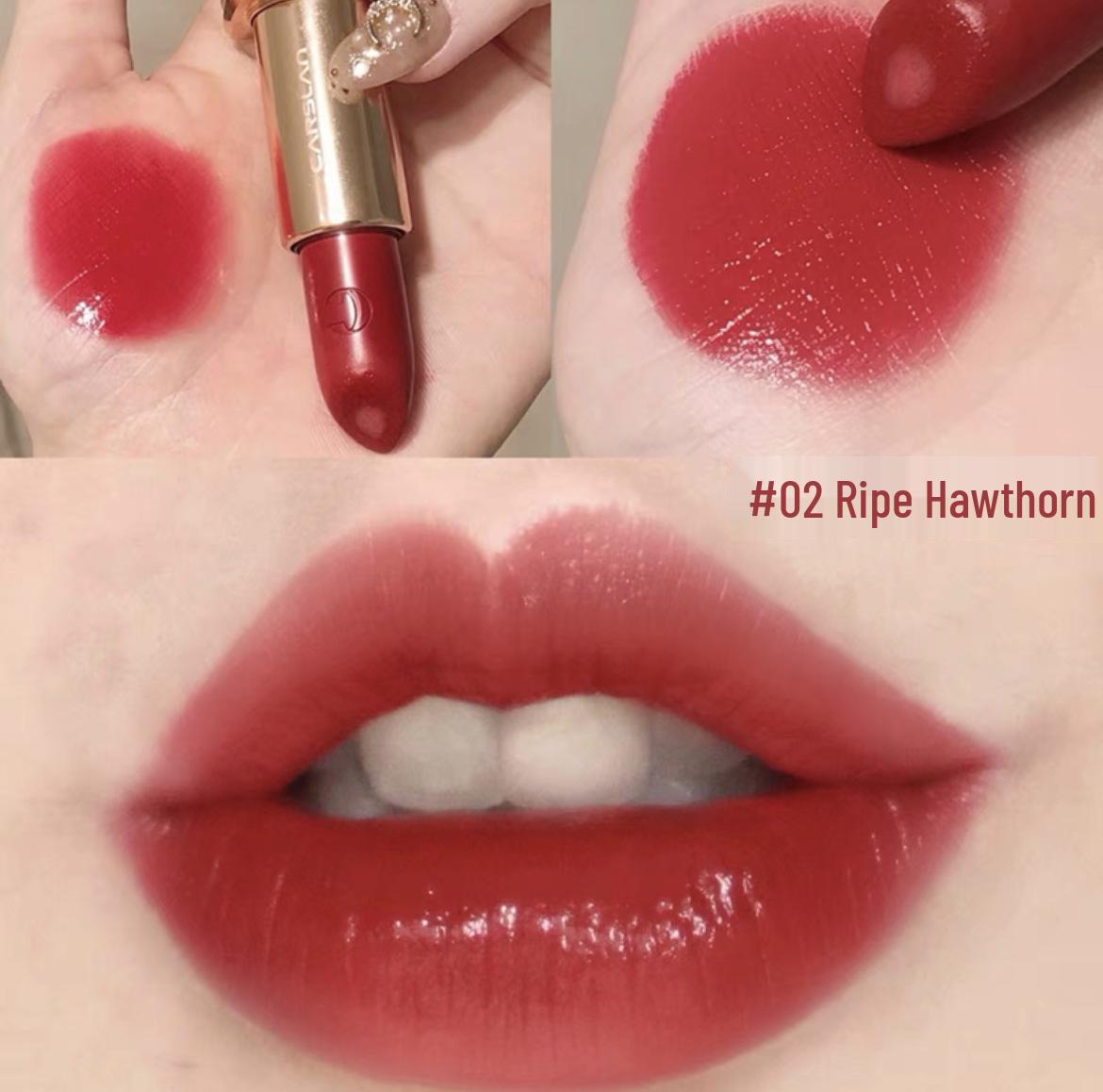 Kazi Lan Dual-Core Lipstick: Moisturizing, Color-Enhancing, Complexion-Improving (Zi 199)