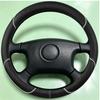 For Suzuki Vitara 1994-2004 Hand-stitched Fully Covered black napa Leather Car Steering Wheel Cover Car Interior