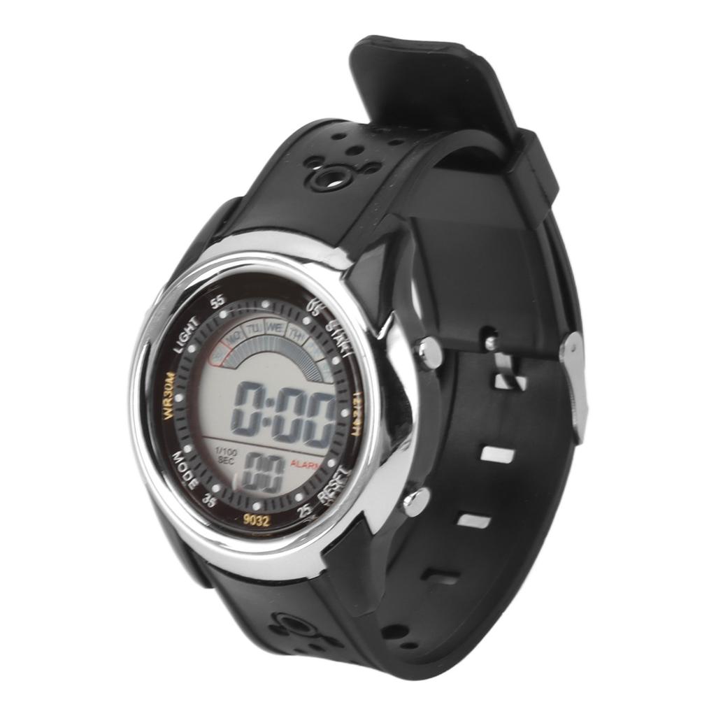 Sports Watch Luminous Waterproof Wear Resistant Alarm Function Stylish Digital Sports Watch for Outdoor Activities