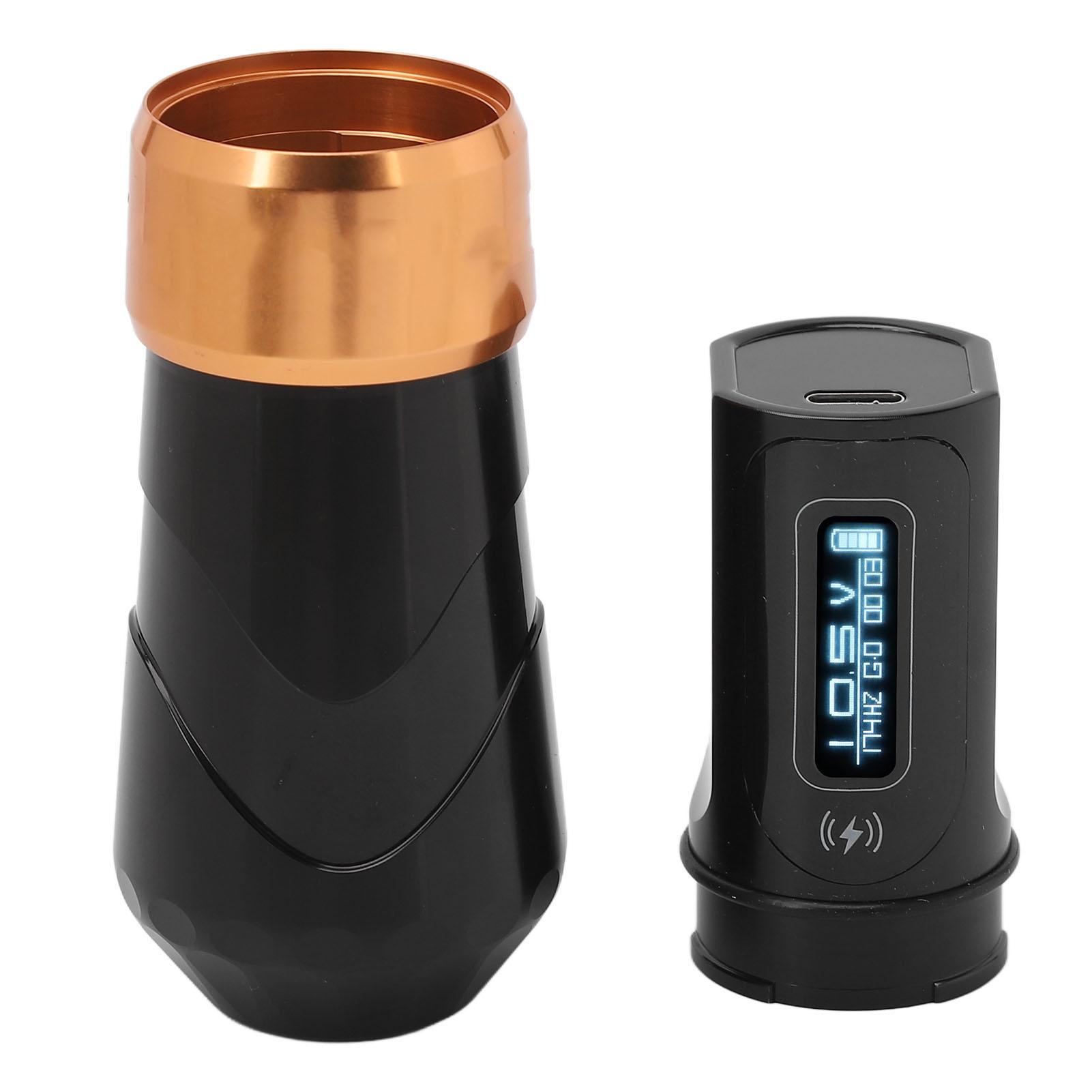Wireless Tattoo Machine Pen Double Battery 2000mAh   Converter   Tattoo Cartridges Pen for Liner Shader