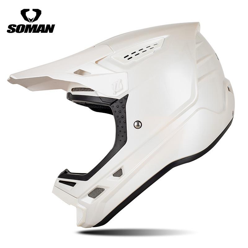 2025 New SOMAN Motorcycle Helmet Adult Riding Off Road Helmet Personalized Helmet Motocross Casco Motorbike Capacete CE Approved