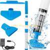 L8RE Portable Pool Vacuum Cleaner with Long Battery Life and Adjustable Nozzle for Thorough Pool and Hot Tubs Maintenance