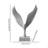 Abstraktní socha Křídlo Socha Stolní Moderní Rozpínající se Figurka Kolekce pro Skříň Veranda