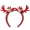 Fawn Horn Christmas Headband Plastic Christmas Elf Headband Cosplay Costume Antlers Headband  Kid