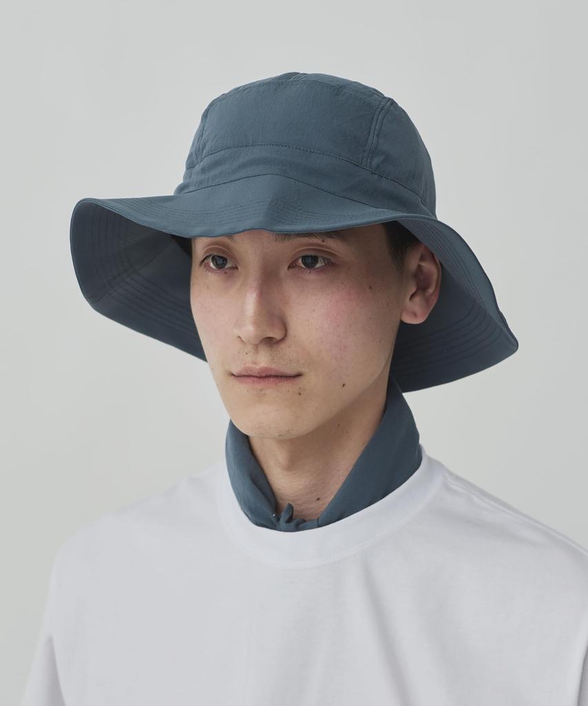 Snow Peak Breathable Quick Dry Hat AC-25SU011, Headwear, Hat, Men's and Women's, Blue 1