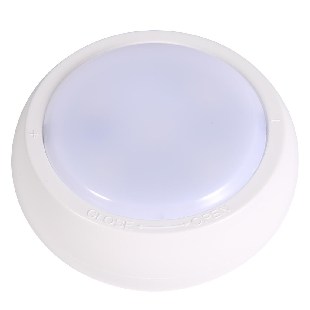 RGB LED Under Cabinet Lamp Puck Light 6 Pack with Remote Control Brightness Adjustable Dimmable Timing Supported 16 Colors Automatic Changing/ Flash