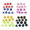 14 Pieces Polyhedral Dices Set Acrylic D4-d20 Game Playing Multi Sided for
