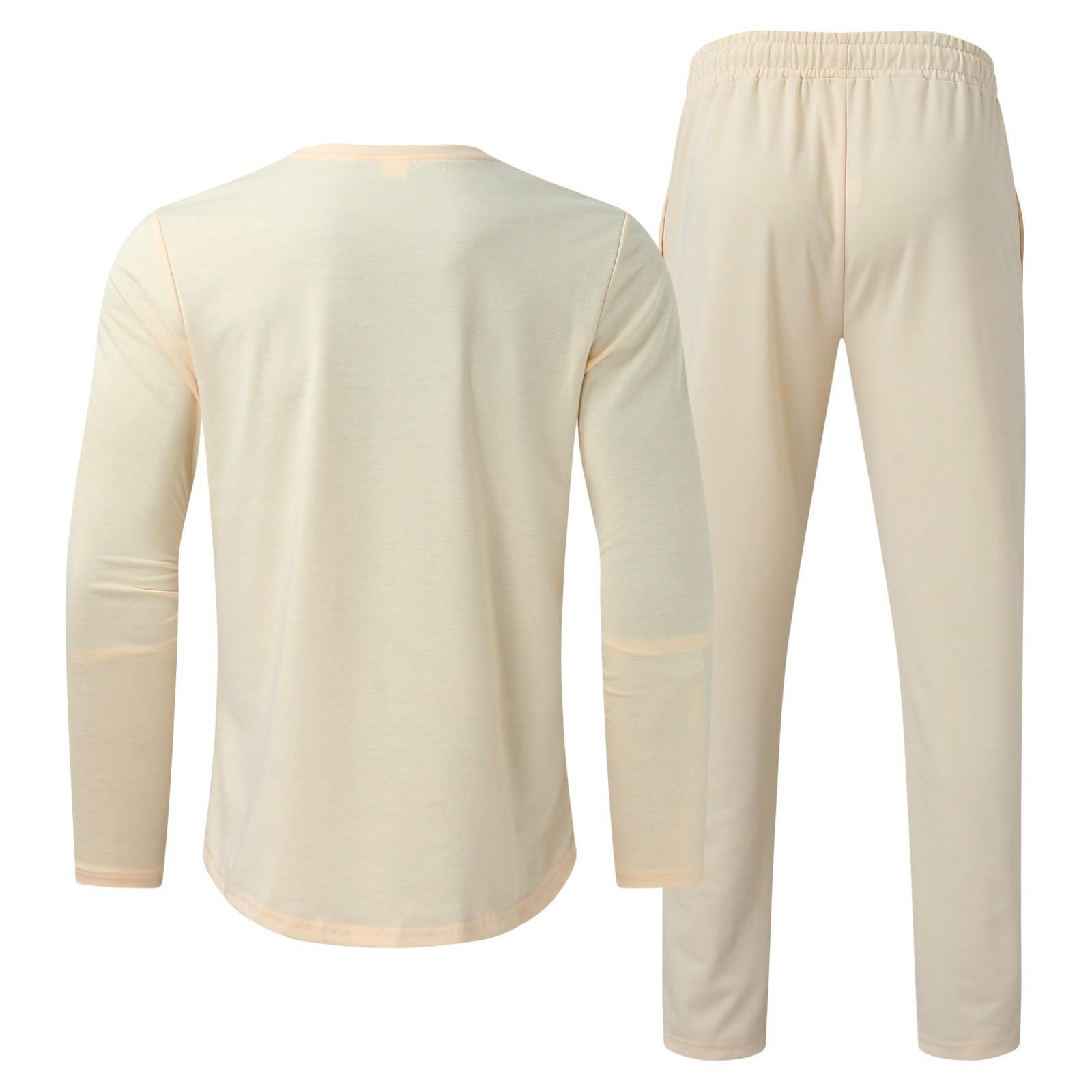 Мужской однотонный костюм — фото 4