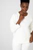 Women's Resal Ecru Sweatshirt 44/46