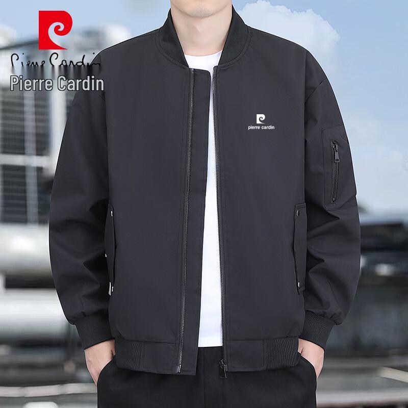 Pierre Cardin Men s Baseball Collar Workwear Jacket L