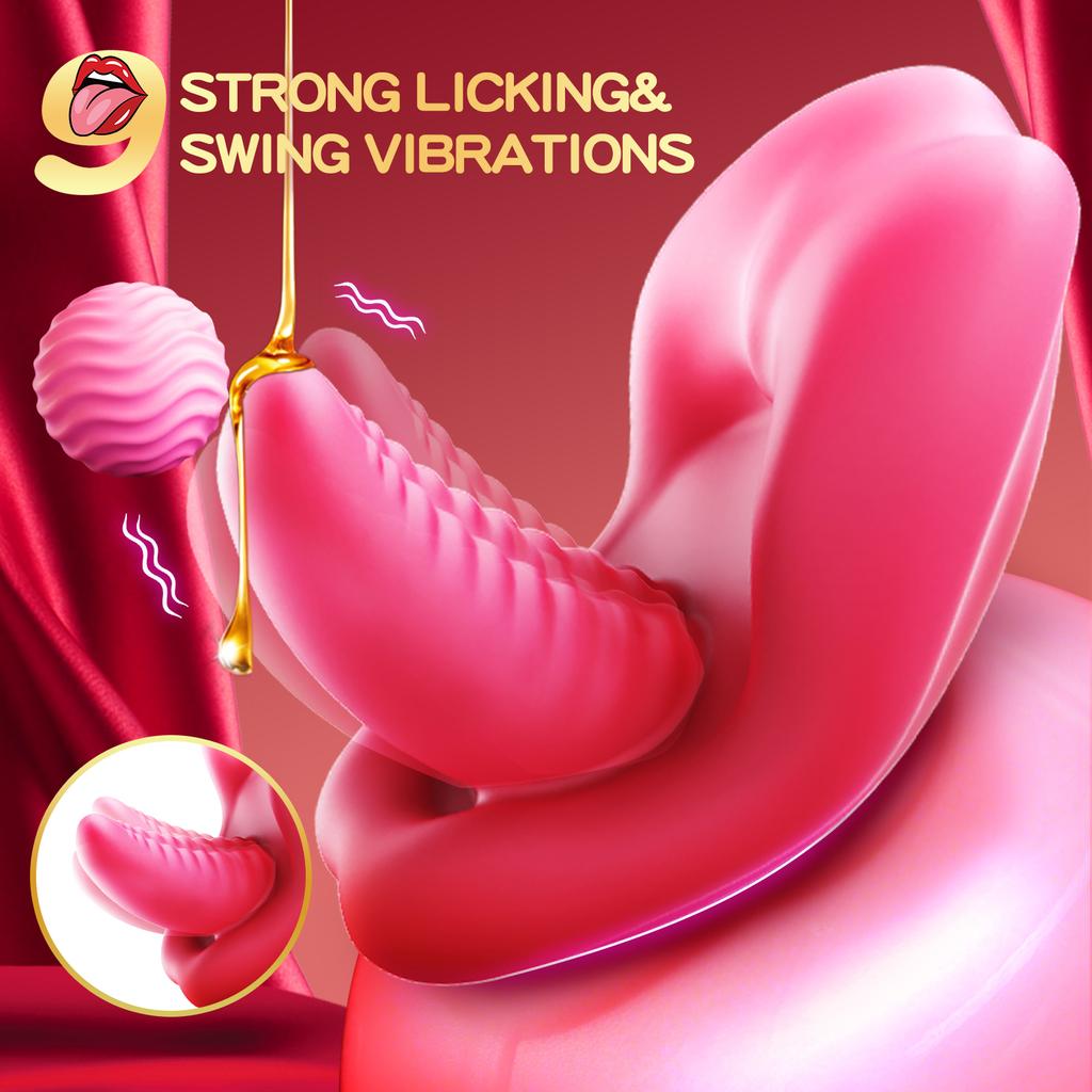 Silicone Vibrator, Nipple, Clitoris, and G-spot Stimulation Masturbator, Multi-frequency Vibration, Adult Sex Toys, Sex Toys