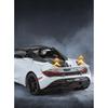 1/32 McLaren 720s Supercar Sports Alloy Diecast Model Car Sound and Light Pull Back Children Toys Cars Birthday Gifts with Kids