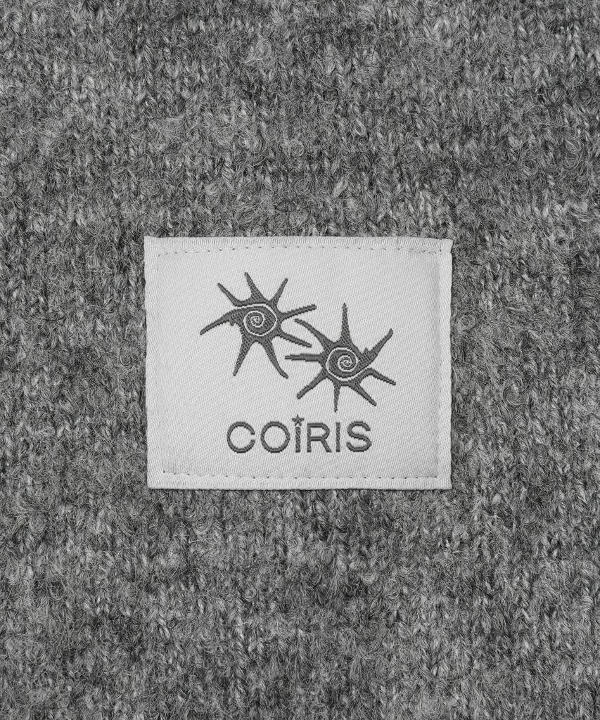 Koiliseu Dyna Collared Neck Knit Zip-Up (3 Colors)