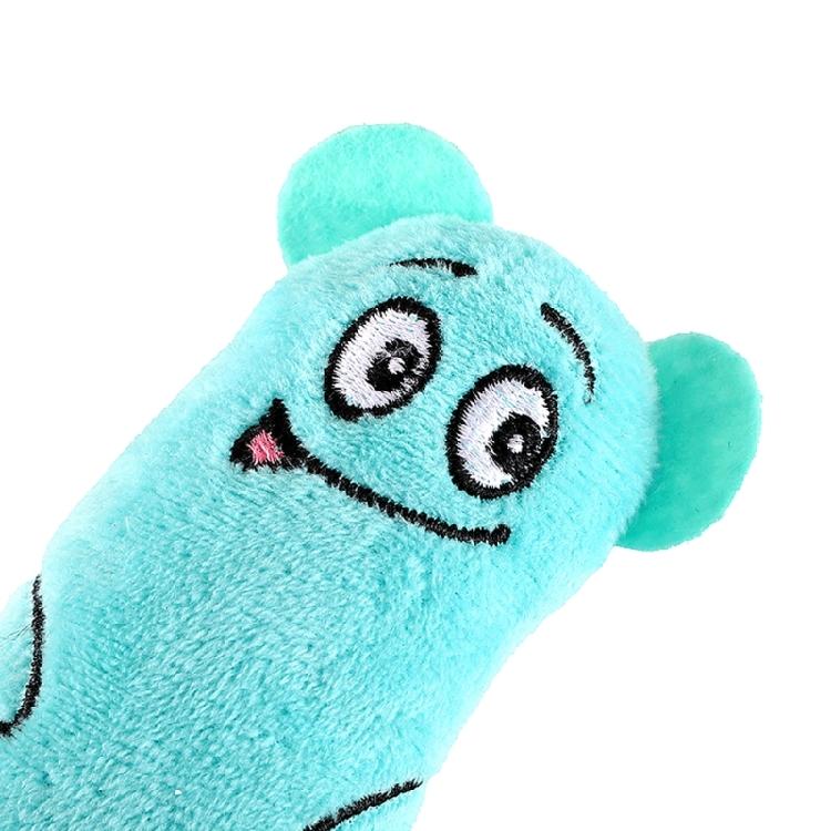 Interactive Cats Plush Toy for Indoor Entertainment Crinkle Sound Cats Teasing Cartoon Mice for Pet Teething Relief 6pcs