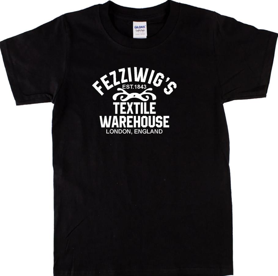

Fezziwig s Warehouse - A Christmas Carol, Dickens, Festive Gift Unisex T-Shirt Unisex T-Shirt S