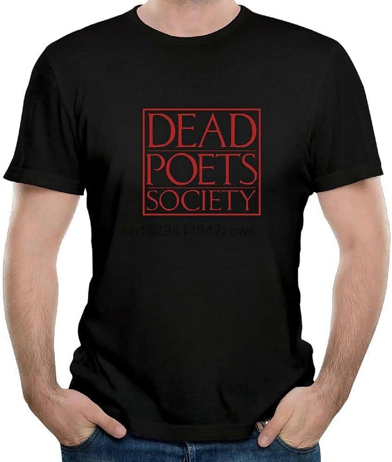 Dead Poets Society Movie Poster Movies Contton T Shirt for Mens Black XL чёрный