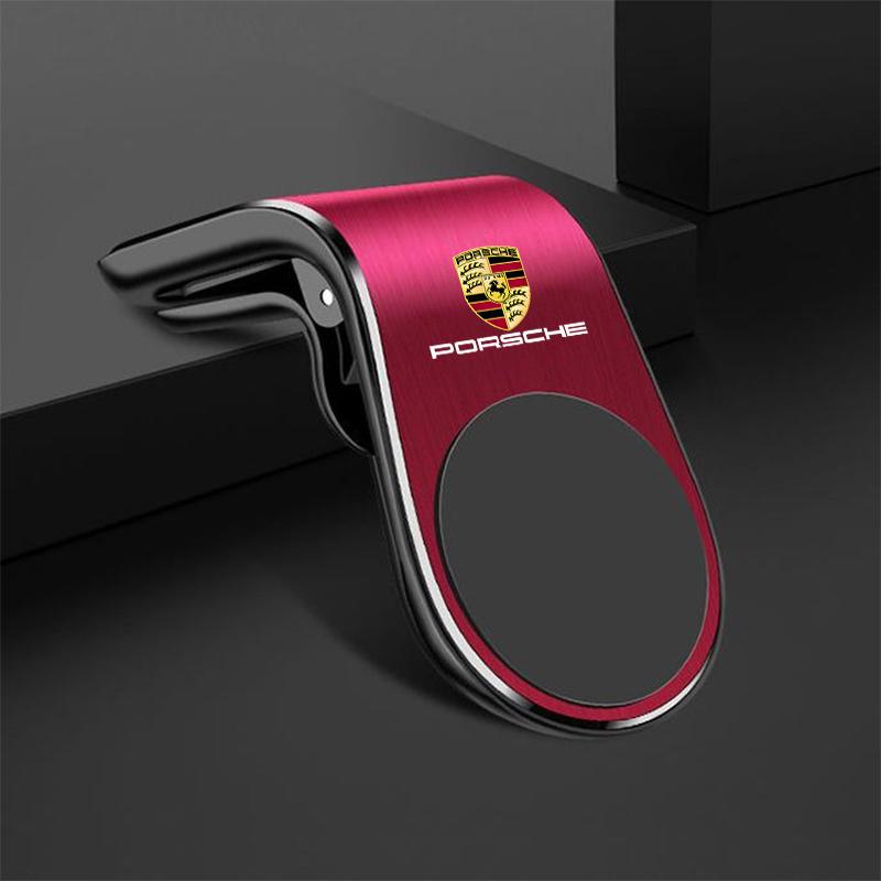 Metall-Magnet-Handyhalterung GPS-Halterung Lüftungsklemme Halter für Porsche Cayenne Macan Panamera 918 911 Innenzubehör