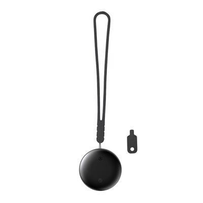 Ultra Thin Dual System Tracker for Luggage Keys Wallet Pet, Portable Item Finder with Lanyard, Anti Lost Locator, IP66