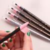 Women Waterproof and Smudge-free Eyebrow Pencil Professional Makeup Artist Eyebrow Pencil Easy-to-apply Pull Wire Eyebrow Pencil