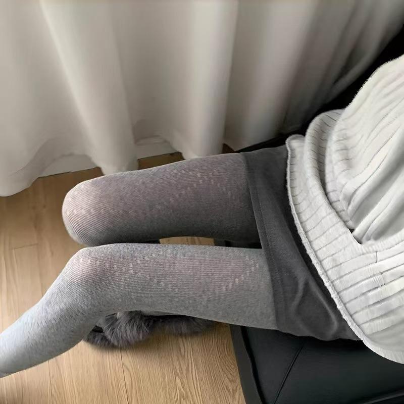 2026 Knitted Tights Women Sexy Jacquard Pantyhose High Waist Elastic Winter Basic Pantyhose Lolita Y2K Leggings Slim Sockings