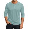 Men's Raglan Sleeve Three-quarter Sleeve Top