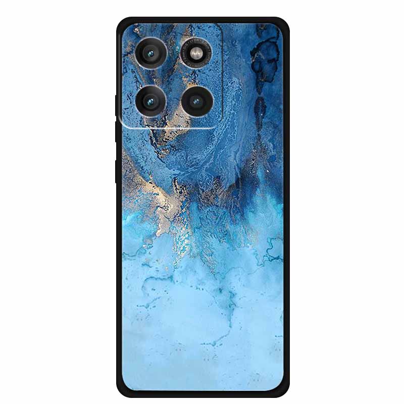 For Moto Edge 60 Pro Case XT2507-1 Coque Multi Colored Marble Pattern Soft Silicon Back Cover for Motorola Edge 60 Pro 5G Bumper