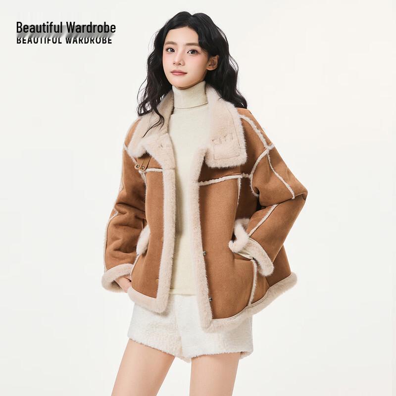 BEAUTIFUL WARDROBE Women's Faux Fur Lined Winter Jacket