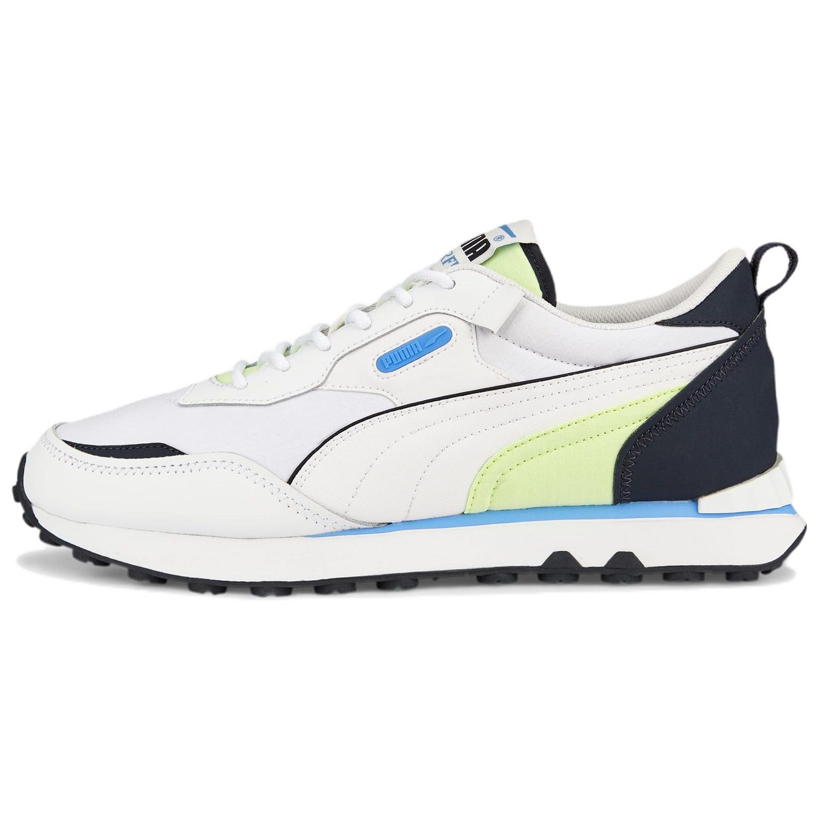 

Puma Rider Fv Ultra Fabric Sports Low-Top Lifestyle Shoes Unisex sneaker White Blue Green 387505-01 35.5