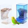 For Smail Bird Parakeets with Perch Food Container Bird Feeders Bird Cage Accessories Feeder Bowls