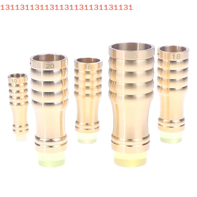 One 10/16/18/20/25 Brass Cane Tip with Non-Slip Rubber Footpad for Walking Stick Chair Leg Replacement