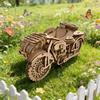 Retro Tricycle DO-IT-YOURSELF Hand Assembled Miniature Wooden 3D Puzzle Imaginative Holiday Birthday Present Toy