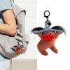 Cartoon Key Chain Sausage Mouth Doll Charm Keychain Soft Plush Bag Keyring Unique Personality Accessory for Women Bag