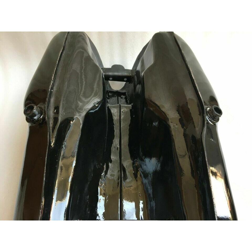 BMW R100S R100CS R100RS R100RT Alloy Black Painted Petrol Fuel Tank With Cap