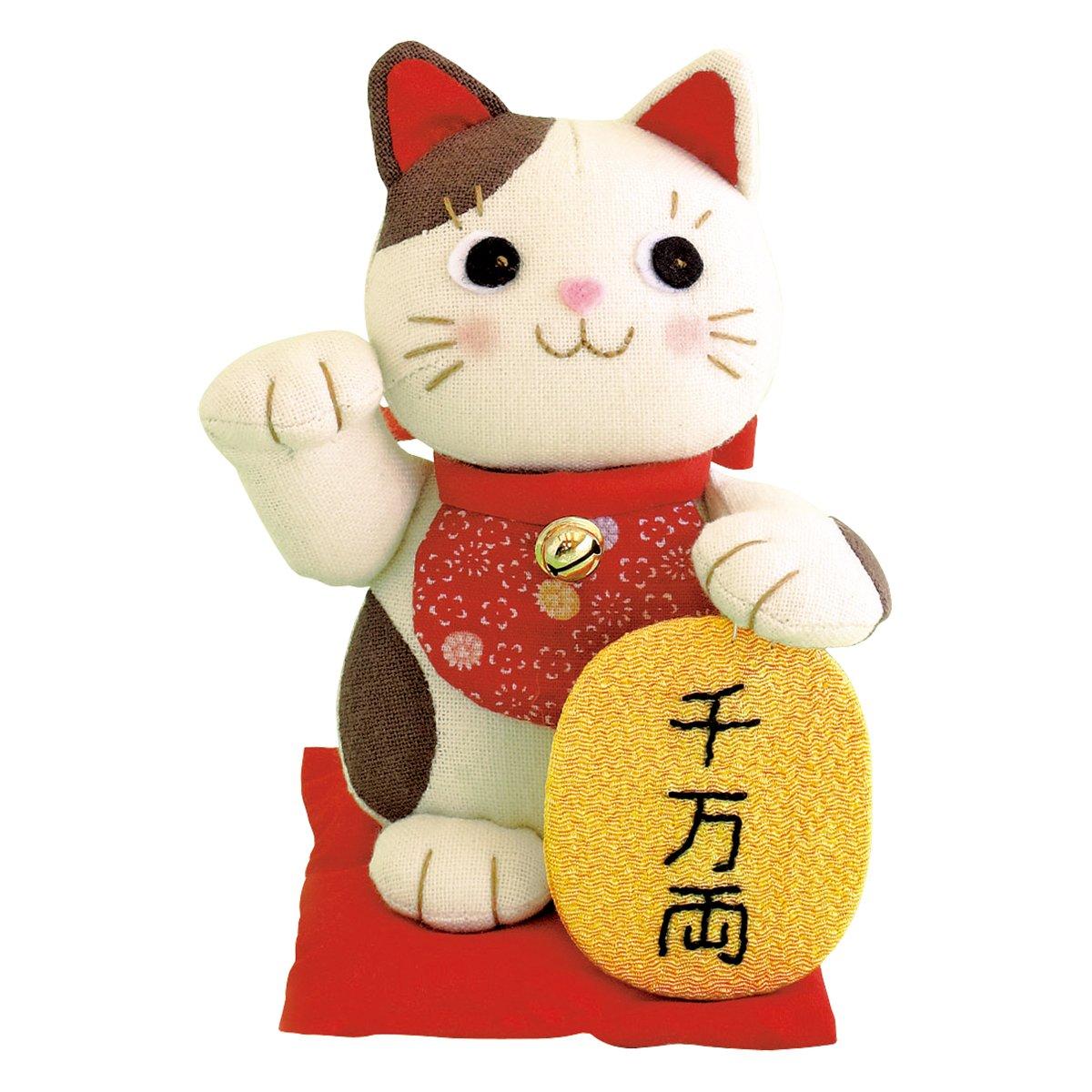 

Набор для пэчворка Olympus Seishi, плюшевая игрушка Fuku Fuku Maneki Neko PA565