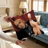Singer EEminemS Anime Pillow Case Antidustmite Pillowcase Invisible zipper silky short plush Sofa cushion cover