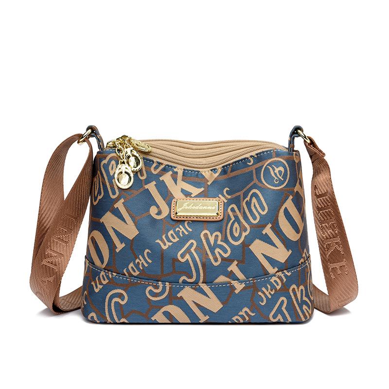 Oxford-Stoff Mehrschichtige Umhängetasche für Damen - Leicht, Vielseitig, Lässige Canvas-Tasche für Mütter