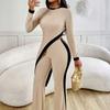 Two Piece Sets For Women Casual Loose Long Sleeve Shirts And High Waisted Drawstring Shorts Tracksuit Fall Outfits