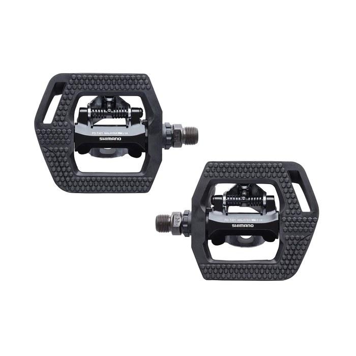 Shimano PD-T421 SPD Pedal with SM-SH56 Cleats, Black