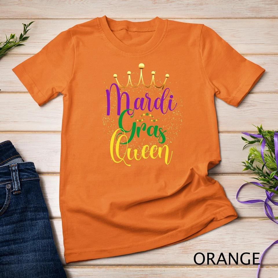 Mardi Gras Queen Parade Costume Party Women Gift Mardi Gras Unisex T-shirt 9 S