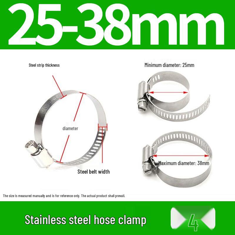 201 Edelstahl Schlauchschelle für Rohre