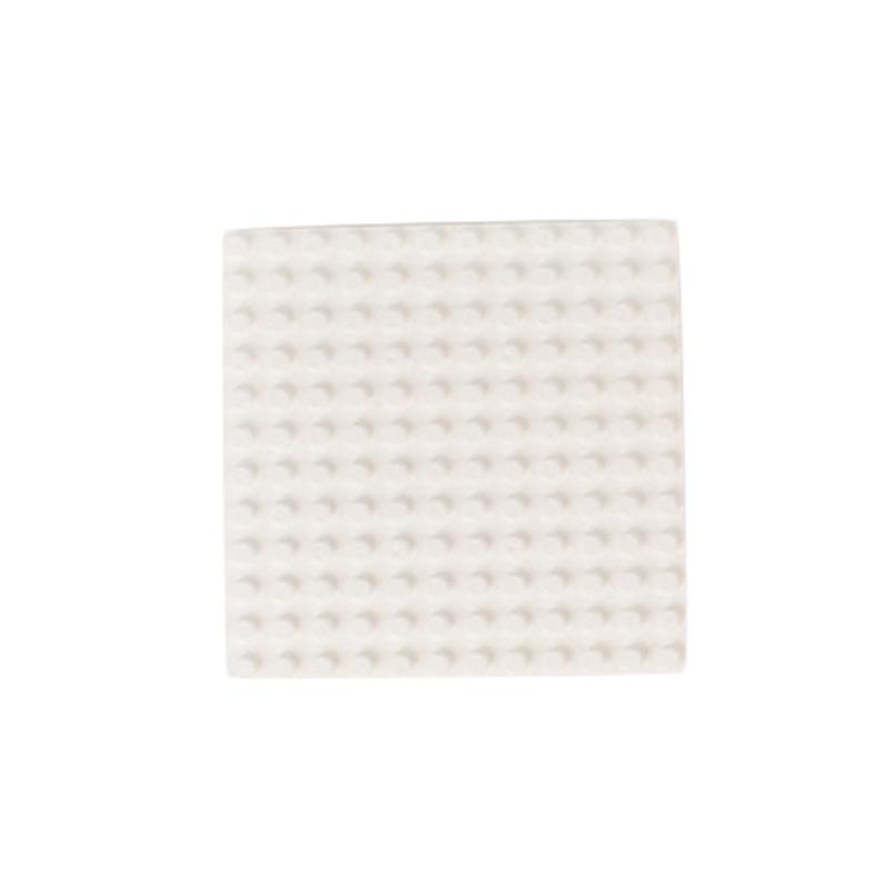 

12x12 Dots Single Sided BasePlates Building Blocks for Big Size Block Set Replace Base Plate Compatible with Duploed Bricks белый
