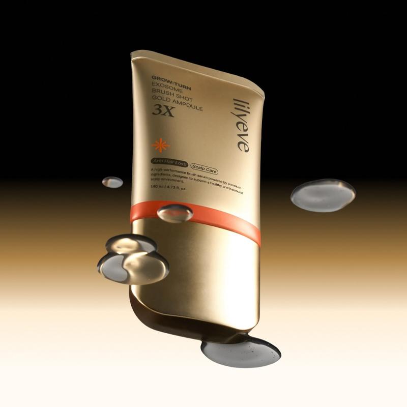 [lilyeve] Grow Turn Exosome Brush Shot Gold Ampoule 140ml