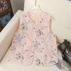 Spring/Summer National Style Jacquard Vest – Elegant Jacket for Middle-aged and Elderly Women
