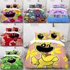 Luxurious Three Piece 3d Digital Print Bed Set Featuring Soft Microfiber Cartoon Design