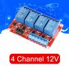 1/2/4/8 Channel Relay Switch Module Indicator Light 5V 12V 24V for Arduino