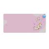 Pixio XXL Cat In Liquid Cloth Keyboard Pad PXMP023XXL Mousepad, Pink, Large, Gaming, Non-Slip, Rubber, Surface,