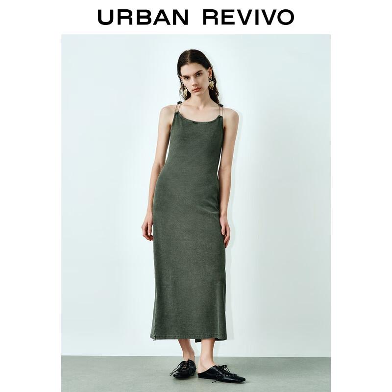 

UR Women s Sleeveless Back-Slit A-Line Dress UWJ750083 S