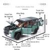 1:24 Scale BYD YangWang U8 Model SUV Car Toys Alloy Diecast Pull Back Doors Opened Shock Absorption Off-road Vehicle Ornaments