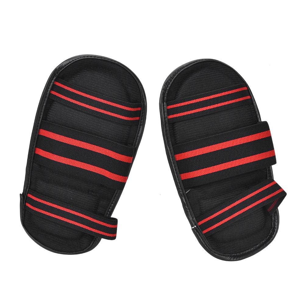 EVA Pad Instep Guards Foot Guard Protector for Sanda Boxing MMA Muay Thai(black)